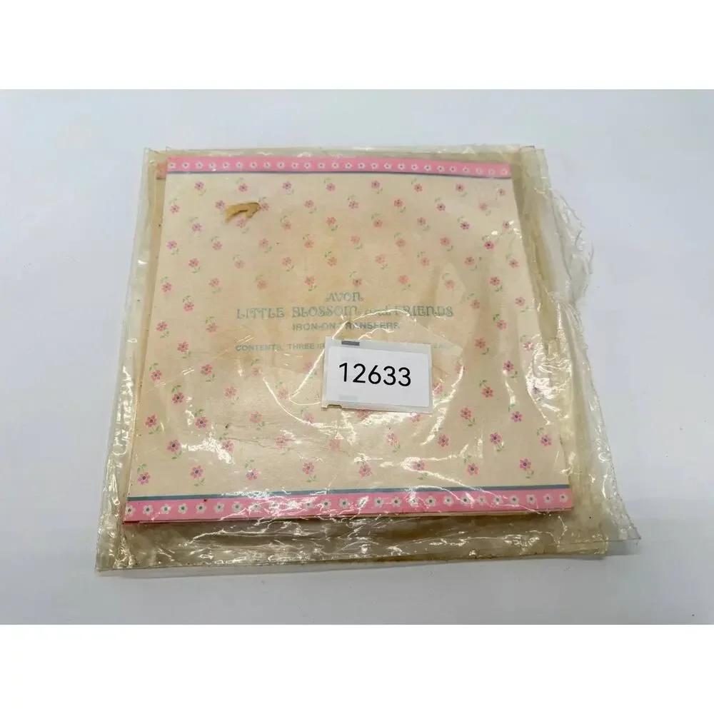 Vintage 1983 Avon Little Blossom & Friends Iron-On Transfers Set Of 3 NOS